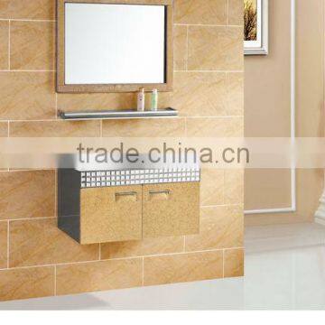 2014 New Design Luxury Bathroom Vanity Stainless Steel Bathroom Cabinet(WMD-531)