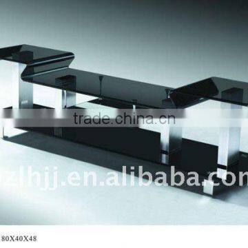 Modern bent glass TV Stand TV-631