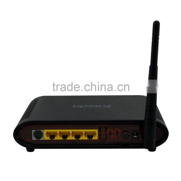 11N 150Mbps 4 fast enternet LAN ports external antenna wifi ADSL modem