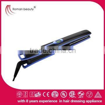 Black Rubber Flat Iron, Ceramic Flat Iron Brand Hair Straightener Quality Choice photo-6