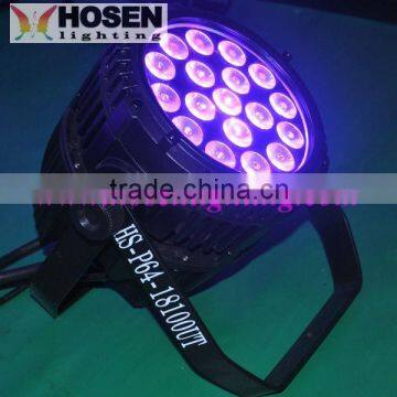 RGBW 4in1 18X10W led par light low price