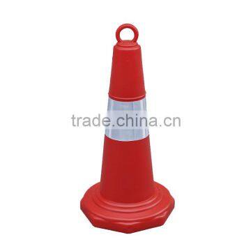 75cm Soft Flexible orange PE plastic road traffic cones