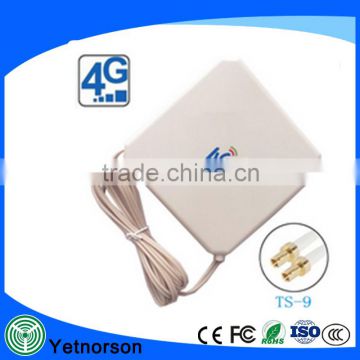 4G LTE antenna mimo panel antenna with crc9/ts9/SMA conenctor for huawei protable router