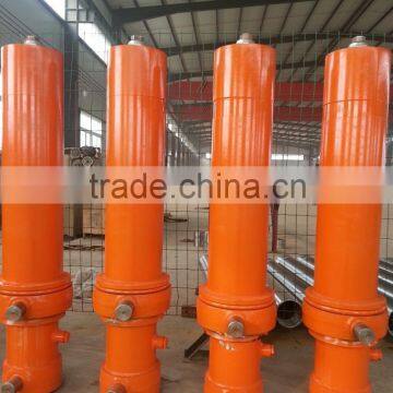 Hot sales!!!hydraulic front support cylinder for dump turck