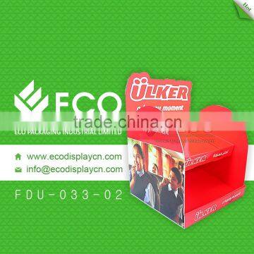 2 Tier Counter Corrugated Plastic Display boxes                        
                                                Quality Choice