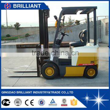 1500kg Four-Wheel Cheap DC/AC Electric Forklift FB15
