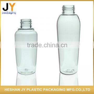 60ml 120ml OEM factory price transparent color PET lotion bottle plastic cosmetic bottles