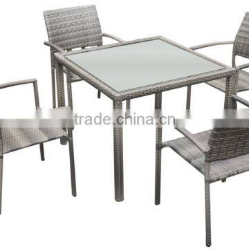 Chinese outdoor dining set rattan set outdoor bar furniture