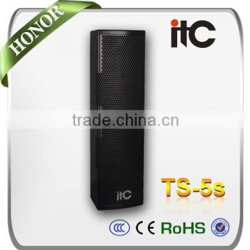 ITC TS-5S 120W 8 ohm 4.5" x4 Bass and 1" Tweeter Audio Loudspeaker Karaoke