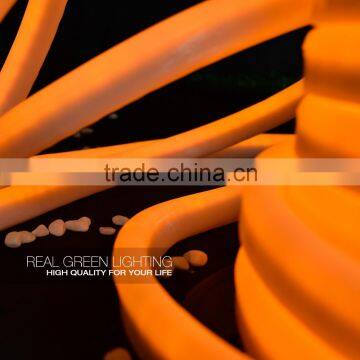 LED Neon Rope Light Flexible Orange Color Orange LED Neon Flex Rope Light