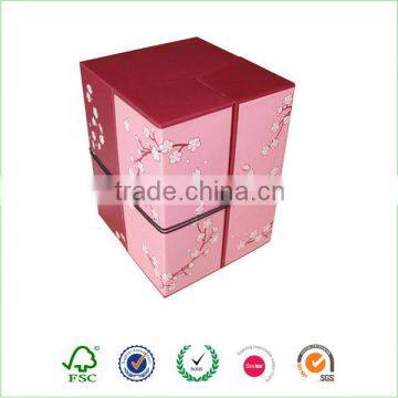 Custom paper pefume gift box packaging box