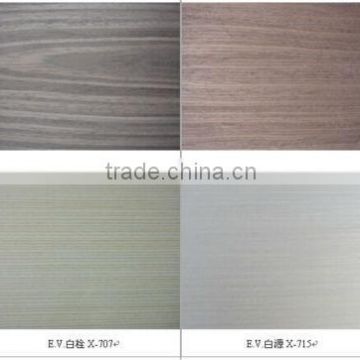 Embossed Wood Grain pvc white rigid pvc sheet pvc paper laminating sheet