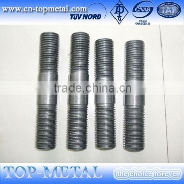 carbon steel galvanized stud bolts with nuts