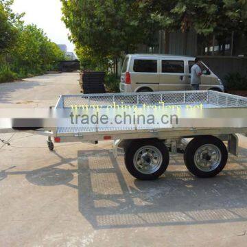 Galvanized Double ATV trailer and galvanized ATV trailer