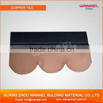 Wanael Material Roofing Copper Asphalt Shingles Fish Scale photo-5