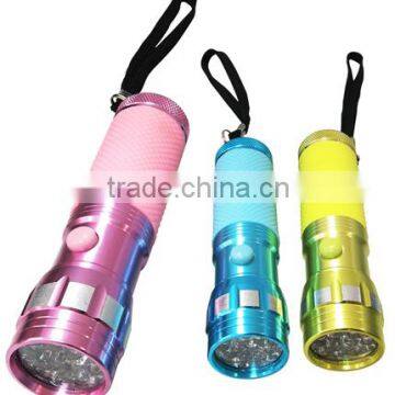 TE081 2015 Top high quality promotion colorful aluminum 14led camping light