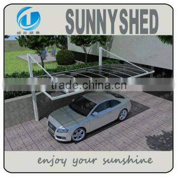 no Need Welding Carport Aluminum Bicycle Frame and Polycarbonate