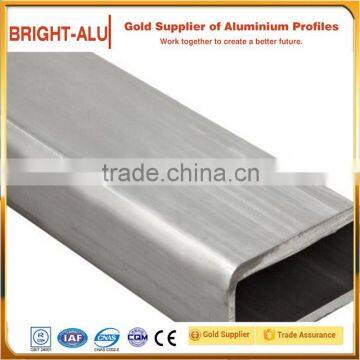 Quality assured auto water tank usage elliptical extrusion alloy flat aluminum tube