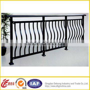 Simple Style Power Coated Iron Balcony railing