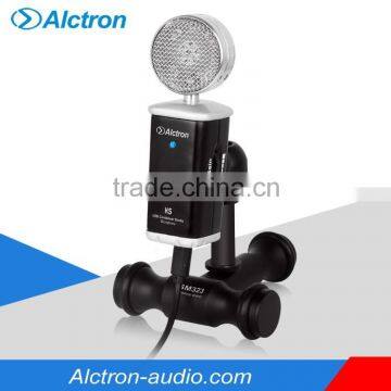 Alctron K5 Professional USB/iOS Studio Condenser Microphone,Pro USB Recording Mic