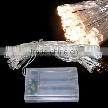 Warm White AA Battery Power Operated 40 LED Fairy Light Christmas Wedding