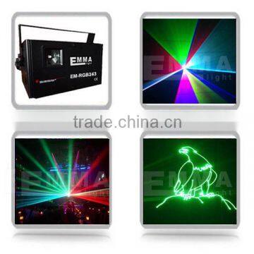 2 watt Stage Laser Light rgb Beam DMX Red Green DJ Disco Party Show Lighting