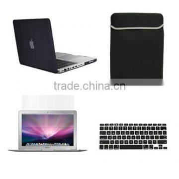 4in1 Rubberized Case for Macbook PRO 13 + Keyboard Cover +LCD Screen+ Bag                        
                                                                                Supplier's Choice