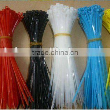 Orange color nylon 66 cable ties (UL 94V-2)