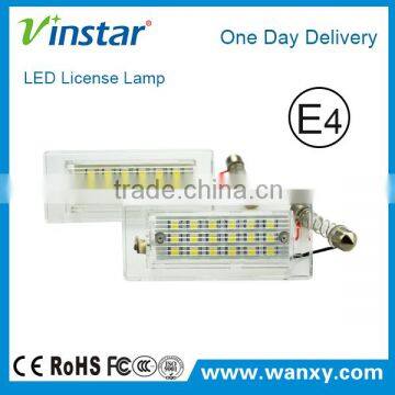 LED Rear Registration Mark Light Led Number Plate Light for BMW X5 E53 Pre-facelift With E-mark