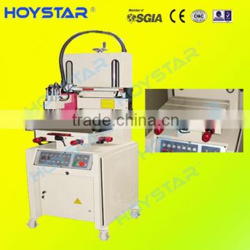 t-slot worktable screen printing machine for plastic cover