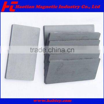 Grade3 Block Ferrite Magnets Customized