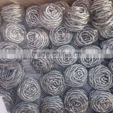 crimped wire mesh stainless steel wire cleaning ball