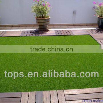 Non-falt Artificial Grass for Garden With U Shaped Fiber photo-6