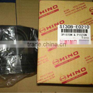 genuin parts S130BE0210 HINO P11C PISTON for KOBELCO SK460-8 excavator