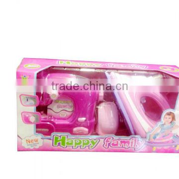 My happy family house toy Sewing machine electric flatiron toy