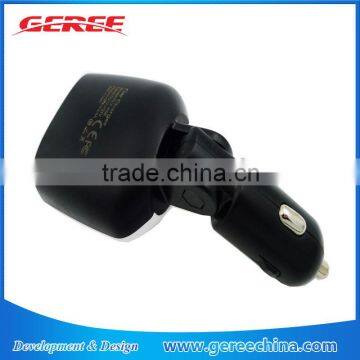 Dual USB 5v Car Charger Adapter(5v/2.4A and 5V/1A Output)with LCD Screen Display photo-5