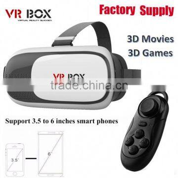 2016 hottest Virtual Reality Glasses Vr Box 3d Glasses Headset For Google Cardboard Glasses For 4.7-6.0 Mobile