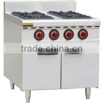 gas range with 4 burners&oven