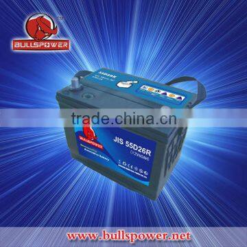 DC lighter charger 12V JIS Maintenance Free Car Battery 60Ah