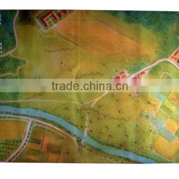 Natural Rubber Foam Cloth or EVA + PVC/PP Wall World Map Mat photo-2