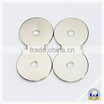 hot-sale disc strong magnet with hole