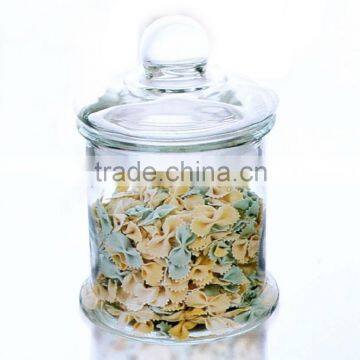 Antique Decorative Food Grade Round Wholesale Glass Cookie Storage Containers Jars Wholesale photo-2