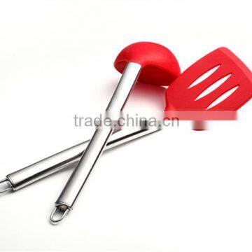 Eco-friendly Kitchen Ware,Silicone Food Grade Kitchenware,Cooking Ware slotted turner ladle silicon kitchenware