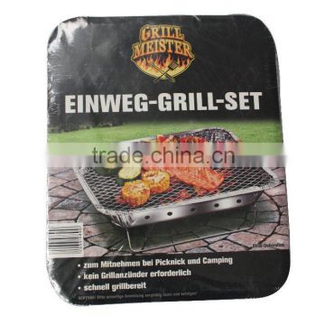 Easy Lighting Instant Grill Disposable Grill with 550g Charcoal