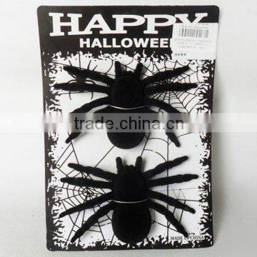 Black toy spider/spider toy/realistic toy spider