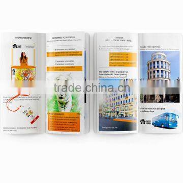 tri-folded booklet printing, exhibition brochure printing