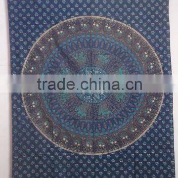 RT-609 Mandala Designer Sanganeri Wall Hanging Tapestry Jaipur Supplier Manufacturer