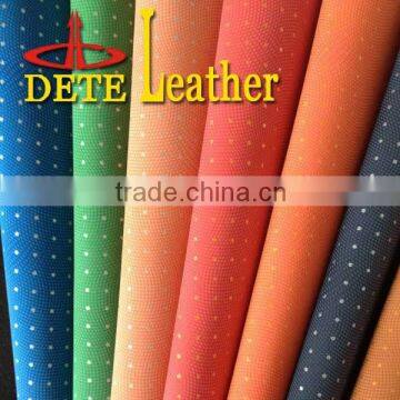 fashion shoe making material textile and leather fabric for making shoes