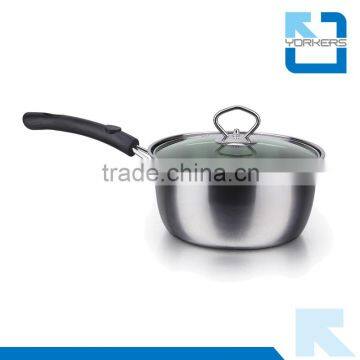 410 Stainless Steel Single Handle Milk Pot & Milk Boiling Pot