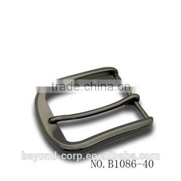 40mm Men Classic pin buckle for leather belt in Pearl Balck Color                        
                                                                                Supplier's Choice